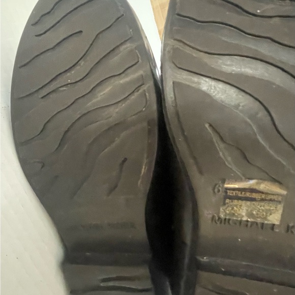 Michael Kors charm stretch rain boot Brown size 6 - Picture 13 of 16